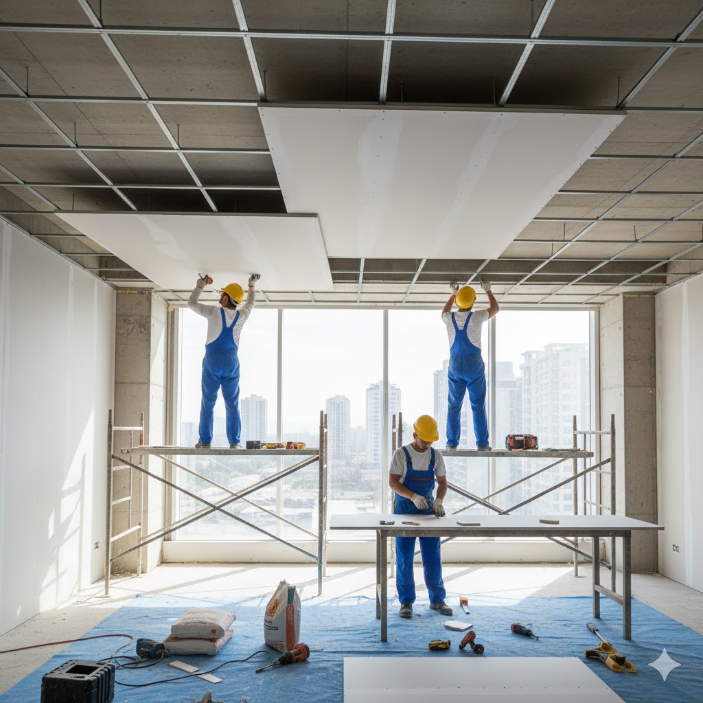  Alçıpan Asma Tavan ve Bölme Duvar