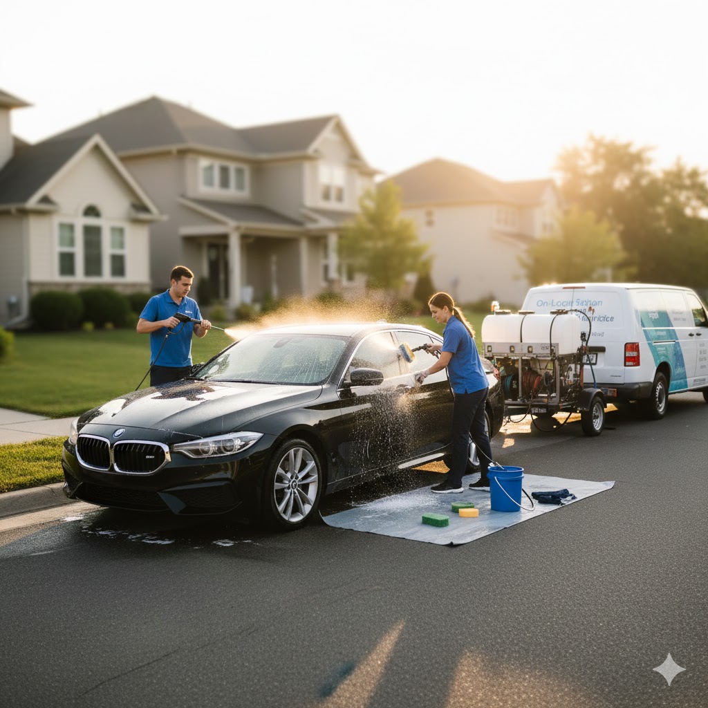 Yerinde Araç Yıkama